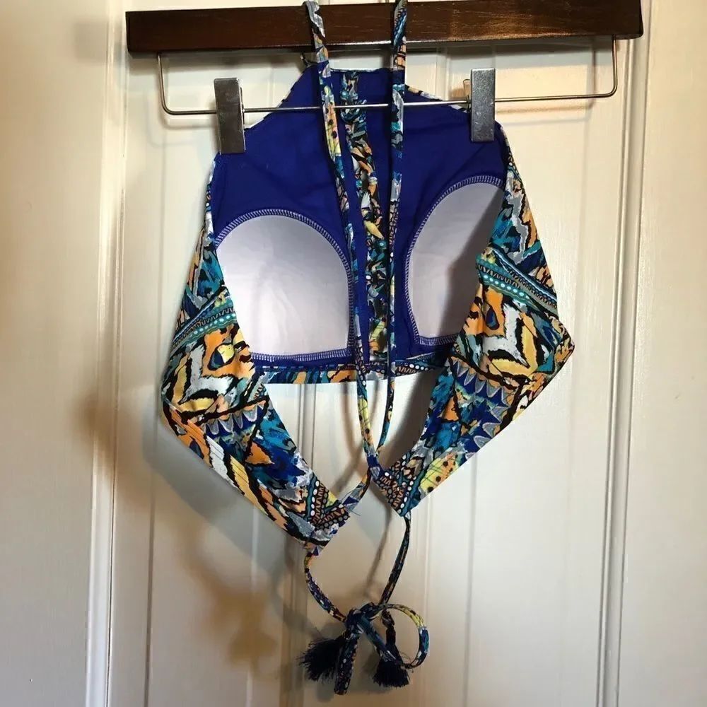 Patterned swim top🧡   - Picture 2 of 5